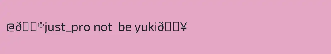 @💮just_pro not  be yuki🔥